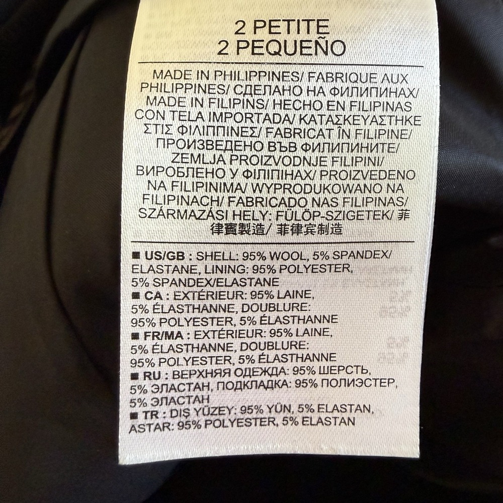 Banana Republic dark navy dress trousers - Picture 6 of 8